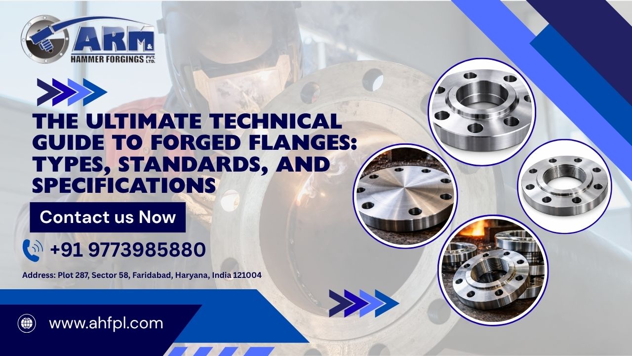 The Ultimate Technical Guide to Forged Flanges Types, Standards, and Specifications